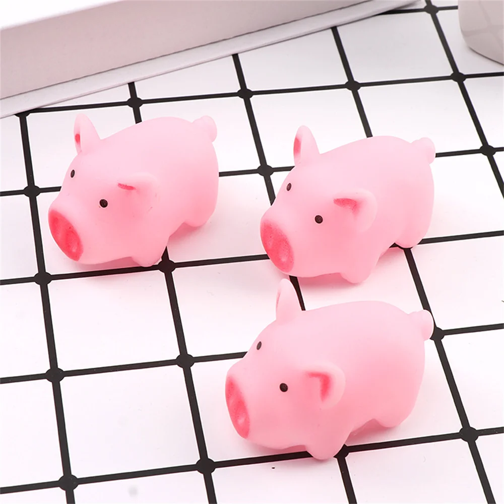 Anti-stress Ball Stress Relief Toy Kawaii Squeeze Toys Screaming Pig Pet Toy Animal Models