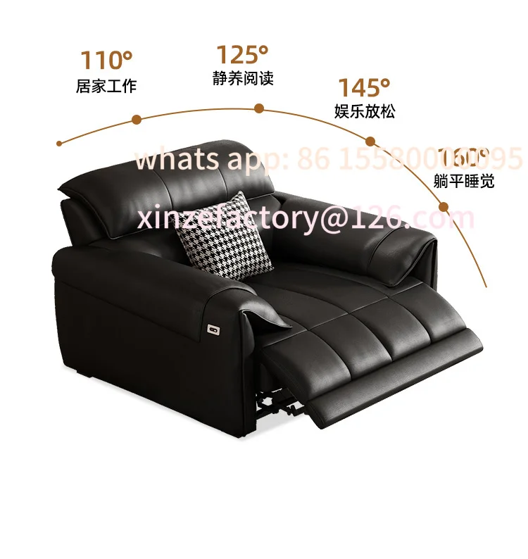 

Customizable Italian minimalist electric sofa living room