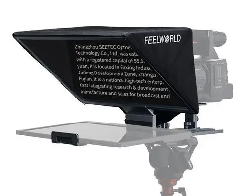 FEELWORLD TP16 16-inch Folding Teleprompter Supports Up To 16