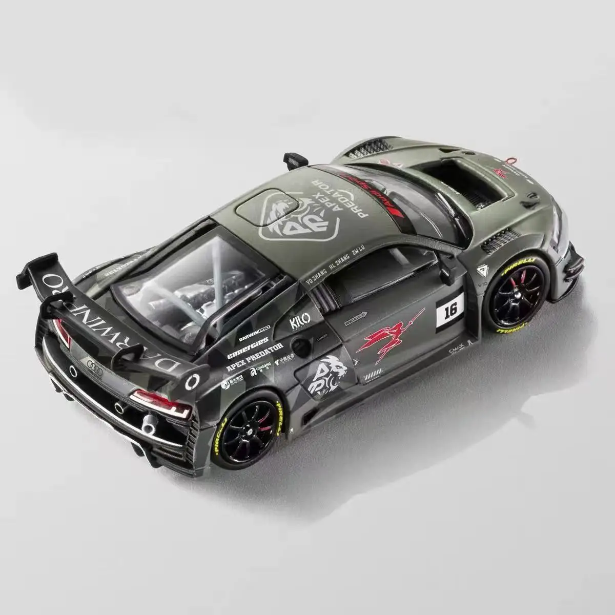 Diecast KILO Works 1:64 Scale Audi R8 LMS GT3 EVO2 Alloy Car Model