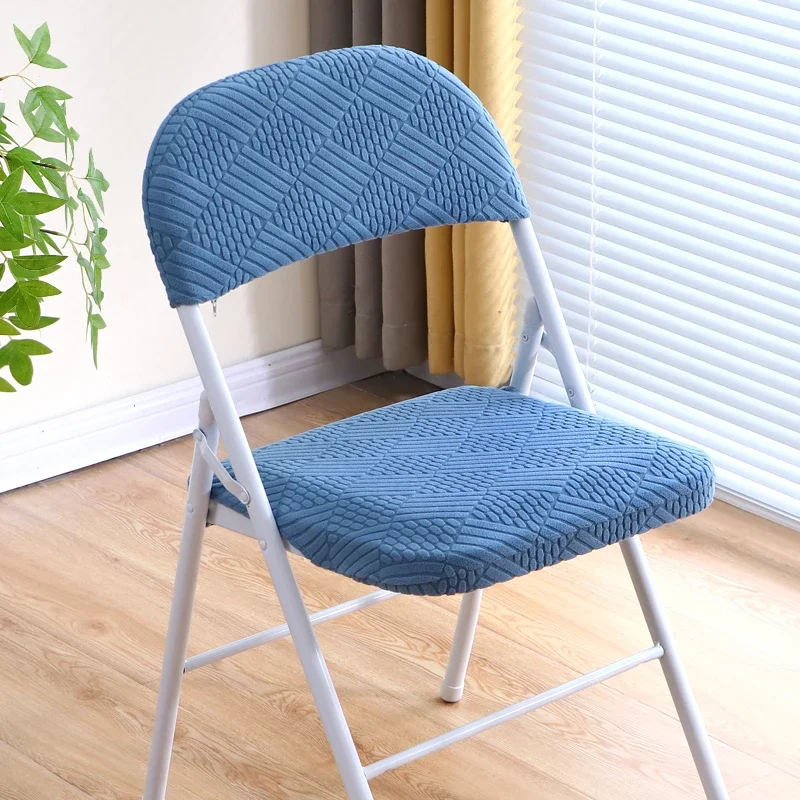 Folding chair cover, seat  elastic chair cover, hotel, restaurant, banquet, household stool, chair  seat