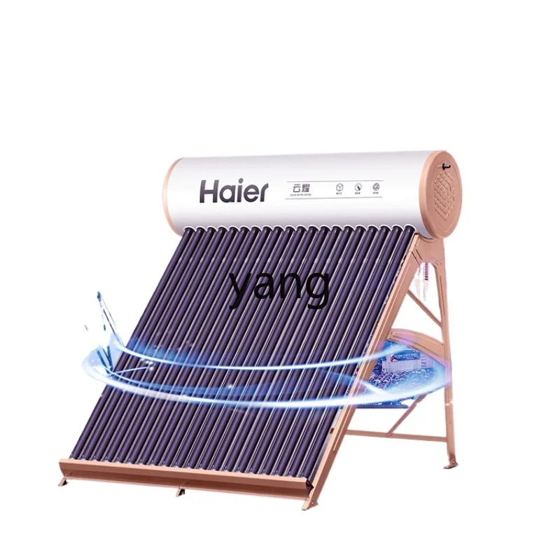 LMM Solar Water Heater Household Automatic Water Feeding Intelligent Control Photoelectric Double-Use