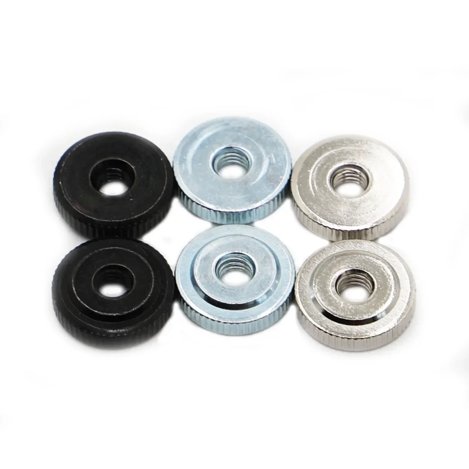 

Nickel Blue Black Zinc Plated Adjust Leveling Knurled Toolless Thumb Nut Size=M3 4 5 6 8 10 Curtain Wall Tighten Thumbnut