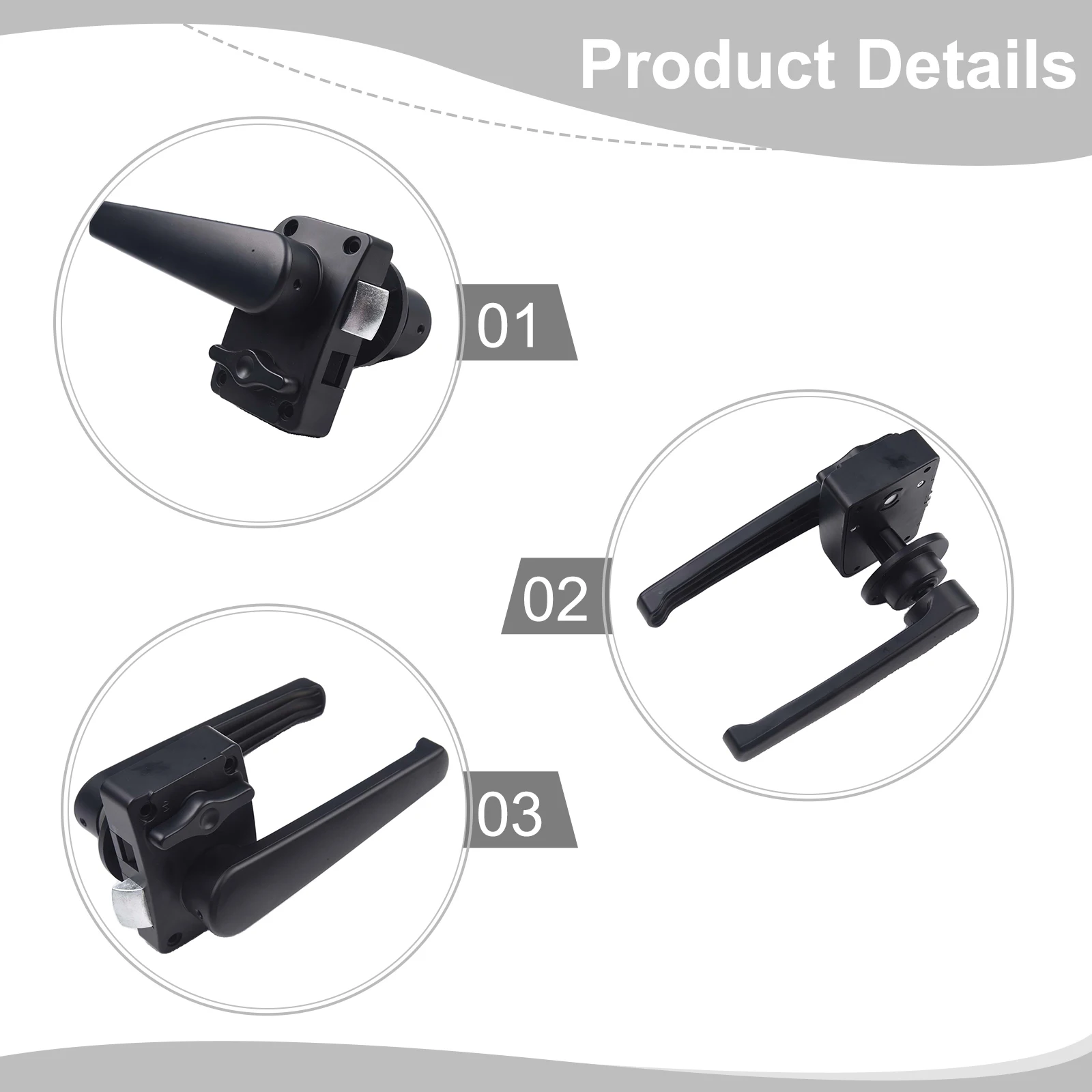 For RVs Yachts Door Lock Product Name RVs Elegant And Strong Protection Keyless And Convenient Package Content