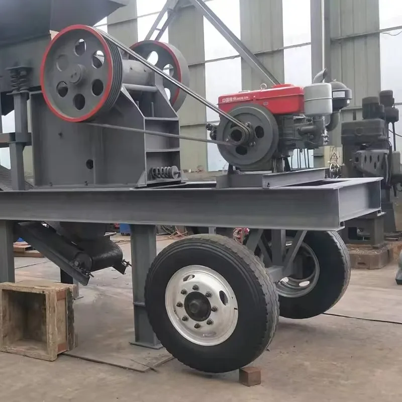 YG Stone Jaw Crusher 5-20 Tons Jaw Crusher Rock Coal River Stone Jaw Crusher Mobile with a Trailer Price