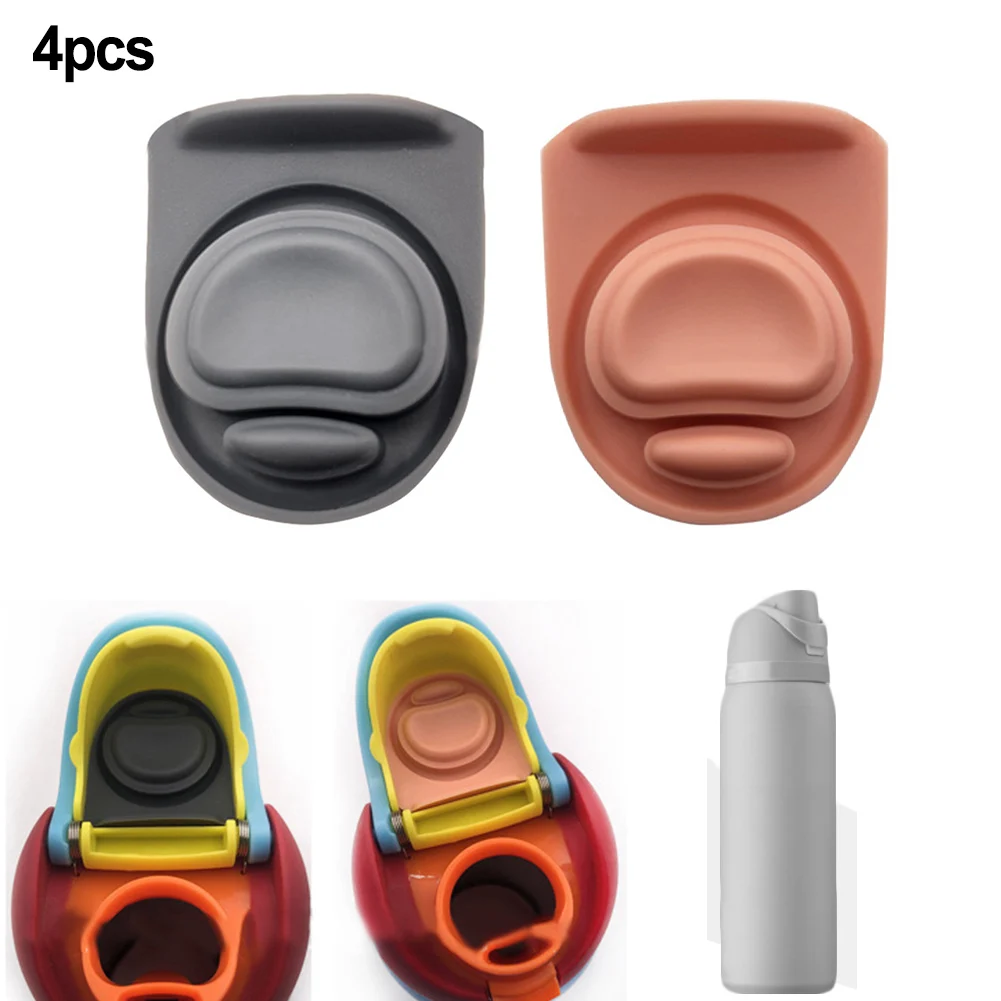 4pcs For Owala Bottle Lid Replacement Stoppers Food-Safe Silicone Seals for Flip and Multiple Size Compatibility