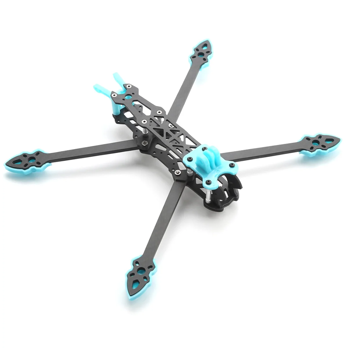 A01V-Mark4 7Inch 295Mm Quadcopter Frame Kit 5Mm Arm For 7" FPV Freestyle & RC Racing Drone With Blue Print