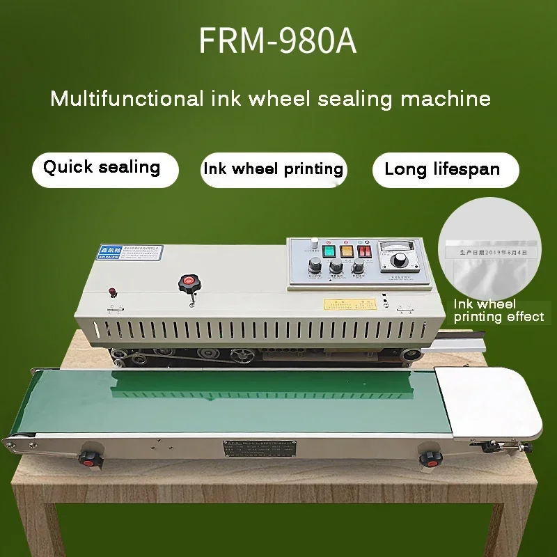 

Automatic Horizontal Continuous Bag Sealing Machine Plastic Bag Belt Sealer