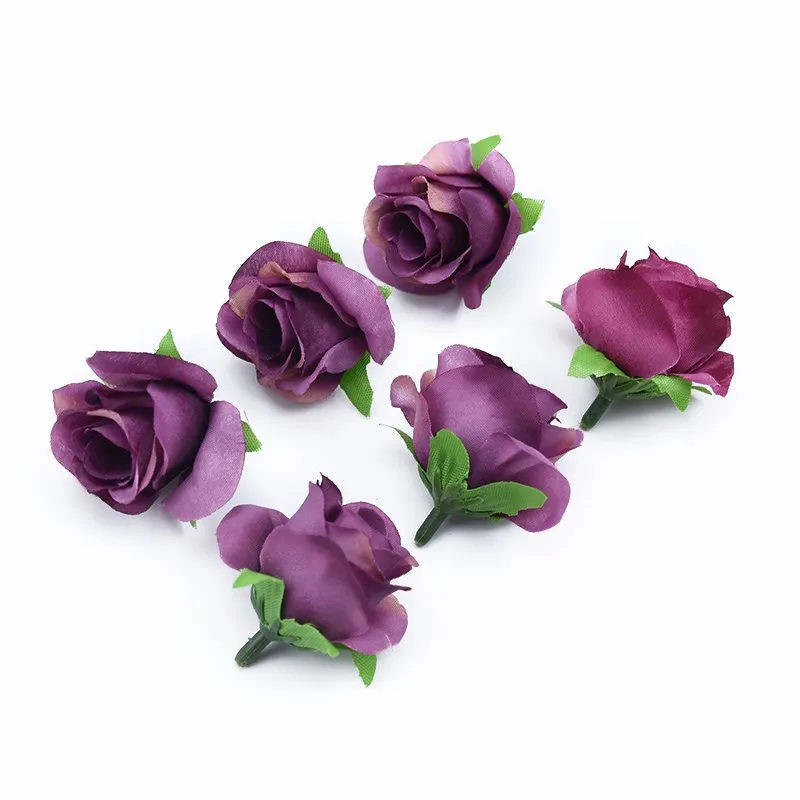 20 stücke Künstliche Pflanzen Dekorative Blumen Brosche Braut Handgelenk Diy Weihnachten Dekorationen für Haus Billig Künstliche Blumen – Detail 24