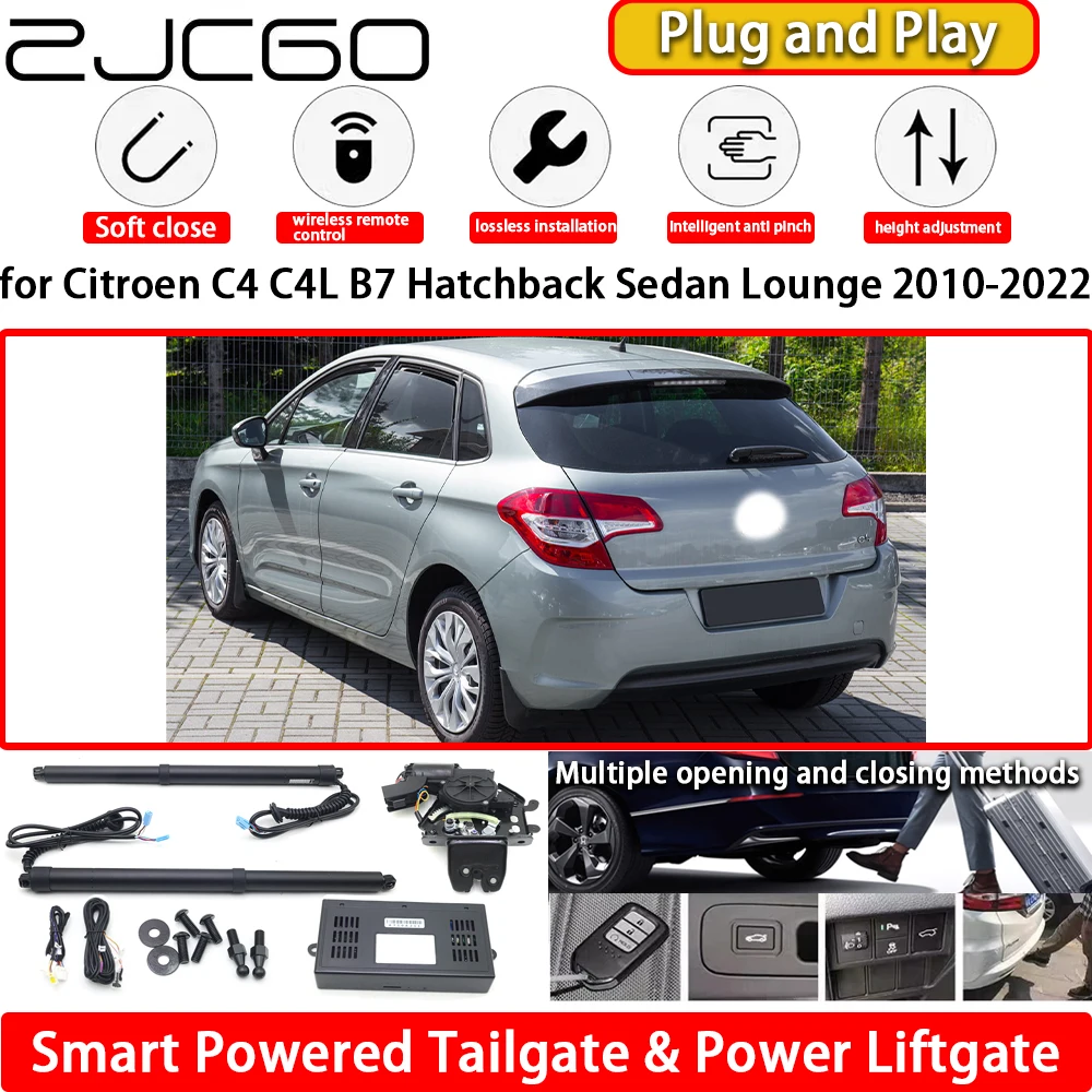 

for Citroen C4 C4L B7 Hatchback Sedan Lounge 2010-2022 OEM Automatic Electric Powered Tailgate Power Liftgate Tail Gate Lift Kit