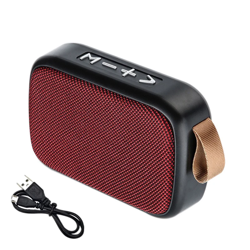 Portable Mini Speaker Wireless Bluetooth Subwoofer Outdoor Waterproof Loudspeaker Stereo Surround Support FM Radio TF Card Udisk