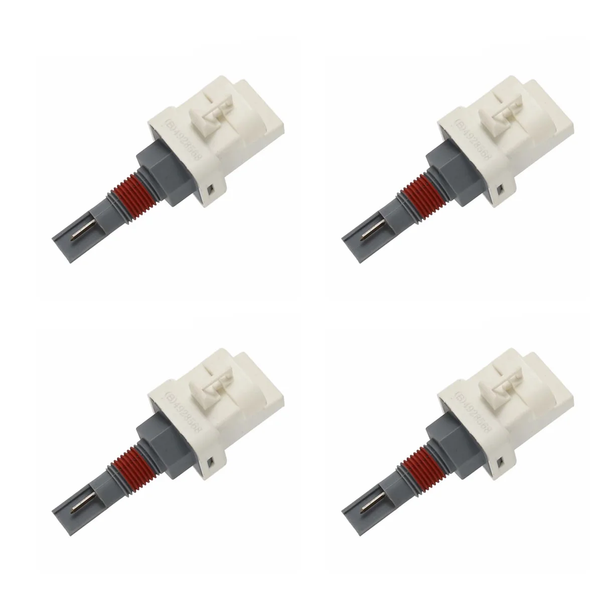 4X Coolant Fluid Level Sensor 2872769 2872768 4928568 for Cummins QSK50 Engine Coolant Temperature Sensor