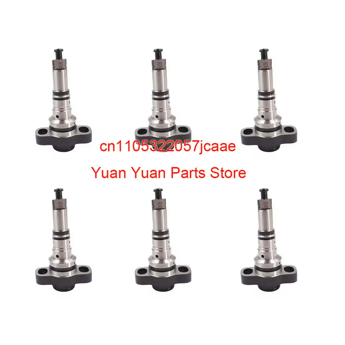 

6x Pump Element Plunger and Barrel Assembly 1418415051 1415051 for Volvo