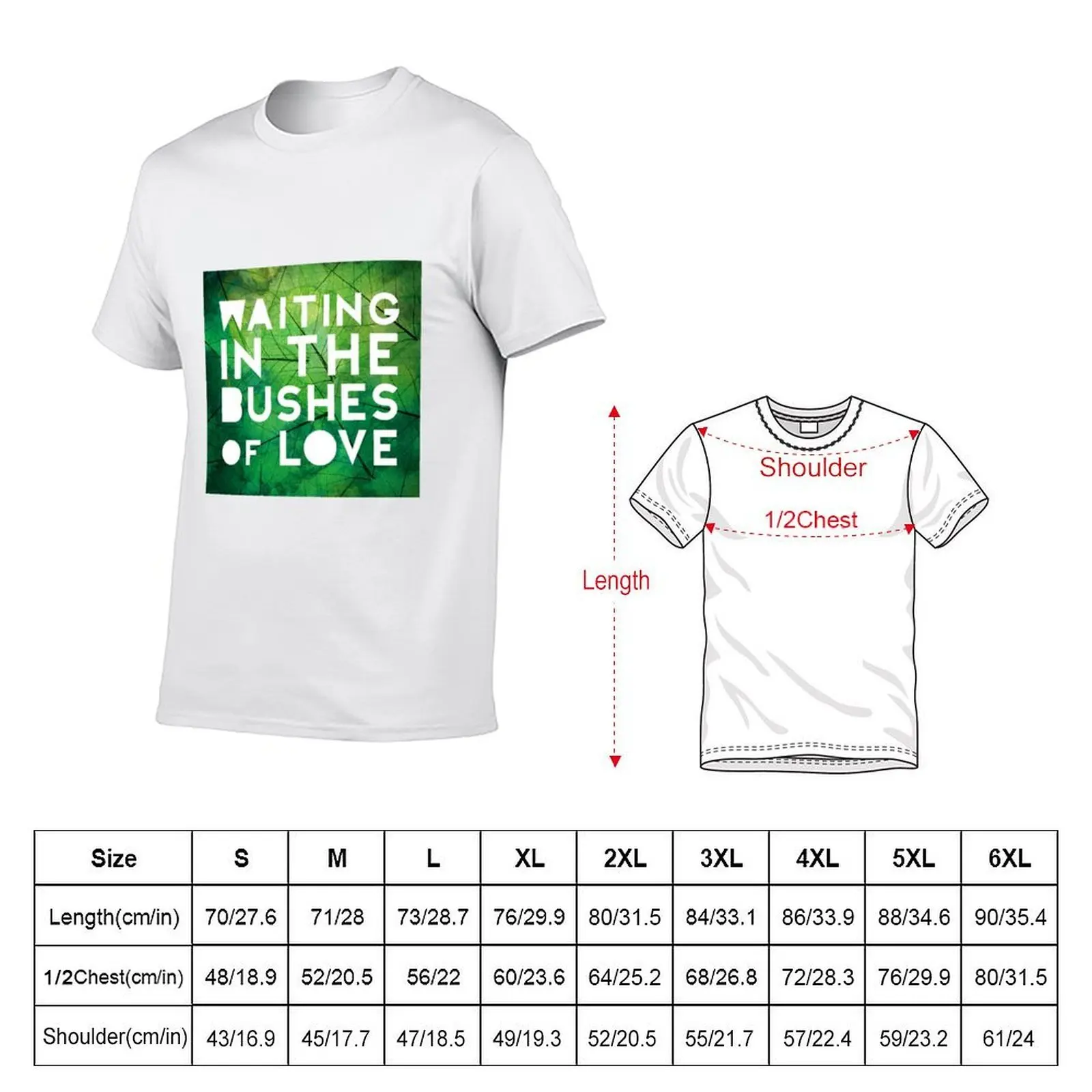 Waiting in the Bushes of Love T-Shirt man t shirts for men t shirt for man T-Shirt