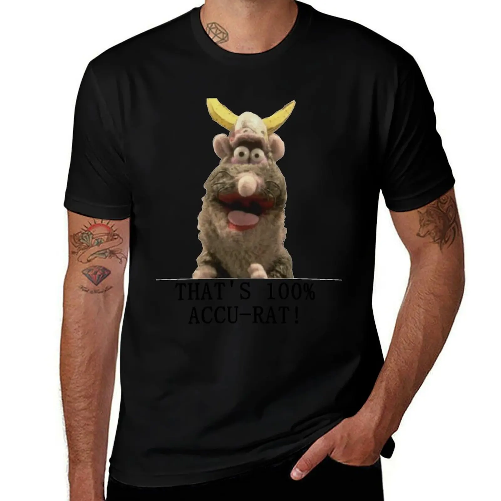 That's Accu-Rat - Rattus Rattus - Horrible Histories T-Shirt Casual Basic Short Sleeve T-Shirt