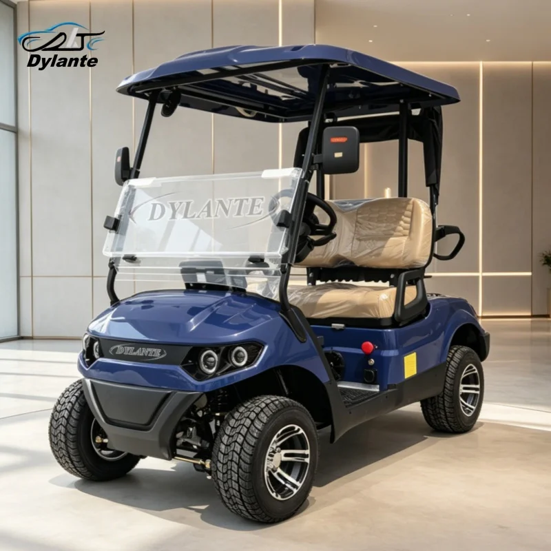 Dylante Elegant Design High Quality 2 4 6  Seater Golf Cart Resort Golf Course Premium Electric Golf Cart With CE Certification