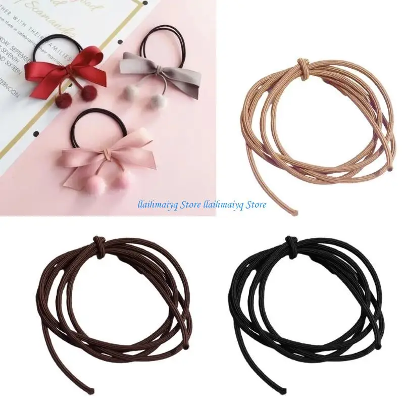 

573B DIY Hair Accessories Elastic Bands Perfect for Creating Various Hairstyles