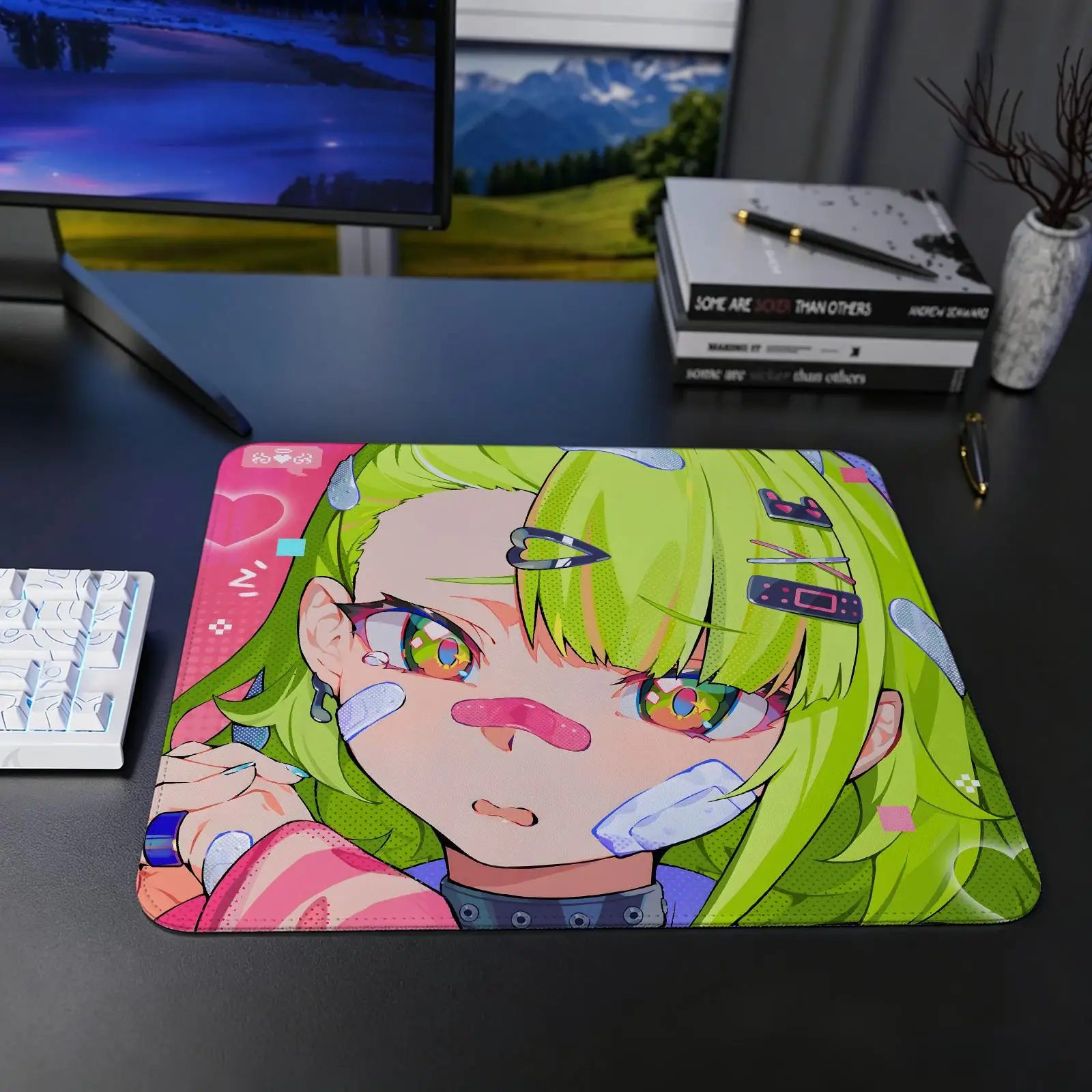 Regular gaming mouse pad Zenless Zone Zero Sunna Mouse Pad S/M/L size Office mouse pad Laptop desk mat Stitched edge mouse pad
