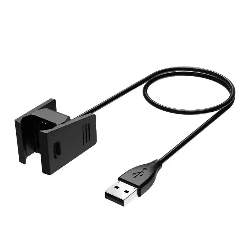 USB Charger Cable Cord Dock Cradle For Fitbit Charge 2 Smart wacth Charging Clip