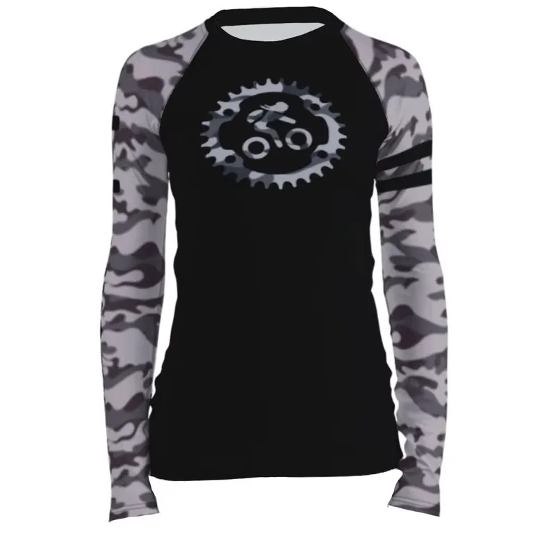 women\'s cycling shirt  cycle jersey long sleeve summer bicycle clothes Motocross jersey   downhill T-shirt mtb enduro shirt