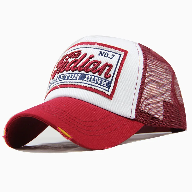 Fashion Letter Embroidery Baseball Cap For Men Women Summer Breathable Mesh Snapback Hat Unisex Hip Hop Trucker Bone Gorras image 3