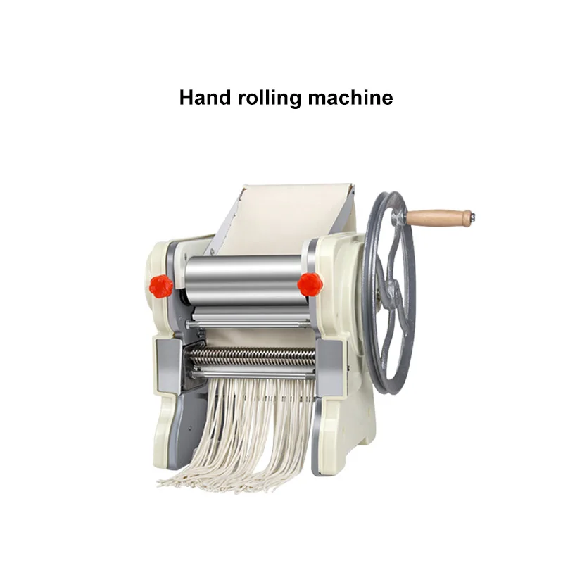 Manual Dough Roller Stainless Stee Noodle Dumpling Pasta Maker Making Machine Dumpling Wonton Dough Rolling Hanger Noodle Maker