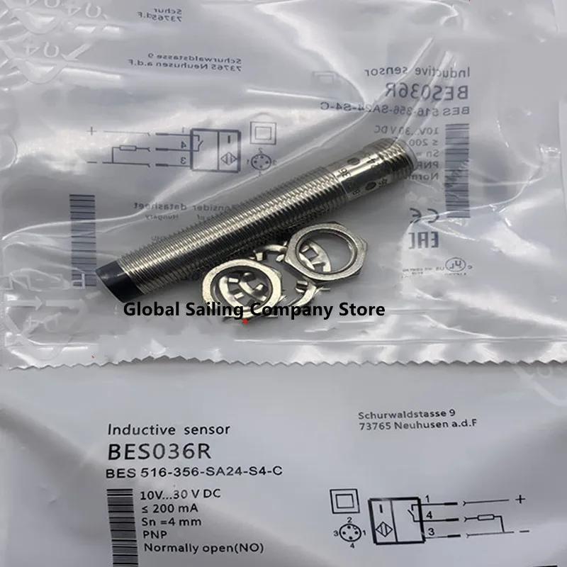 3PCS New BES 516-356-S4-C BES 516-356-SA24-S4-C  proximity switch