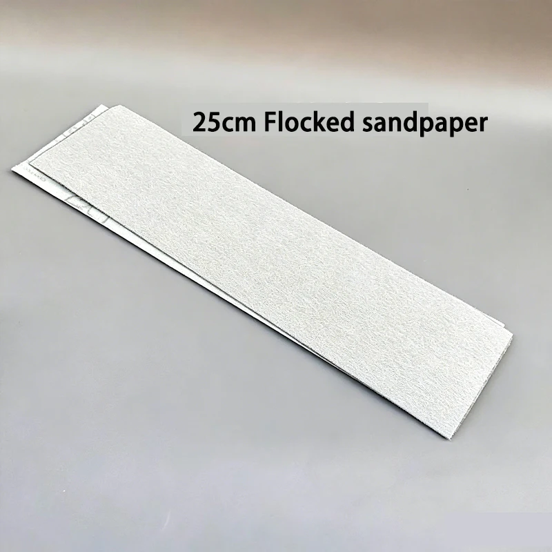 80 # -400 # Plush Sandpaper Velcro Sandpaper White Velvet Sandpaper Polishing Pad Self-Adhesive Sandpaper