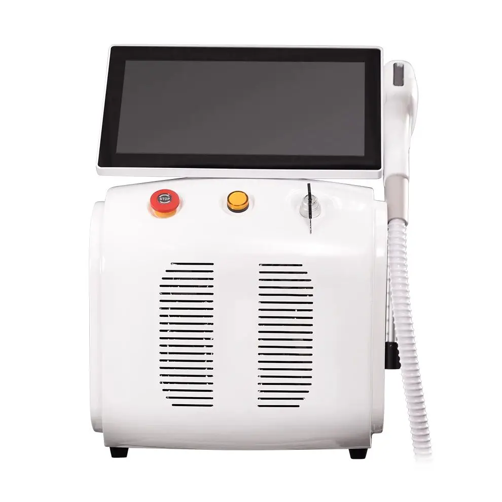 Portable 808nm Diode Laser Hair Removal Machine 3 Wavelengths Ice Platinum Painless Hair Remove Permanent Diodo Depilacion