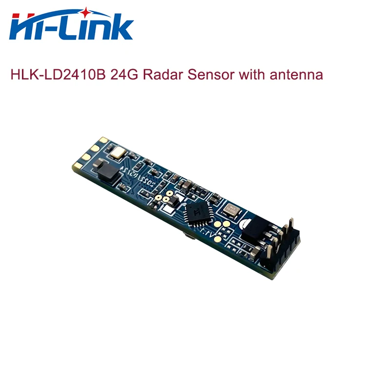 Originele HLK-LD2410B FMCW 24GHz Smart Human Presence Sensing Radar Bluetooth-compatibele hartslagdetectiesensormodule