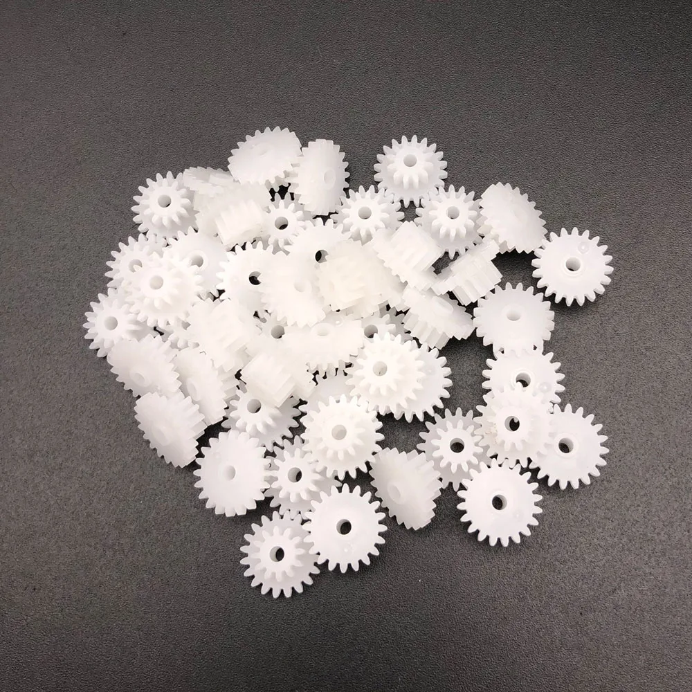 100x20122A 20122B 20T + 12T 0.5 معامل البلاستيك مزدوج التروس تخفيض ثنائي الطبقة 0.5 متر فتحة 1.95 مللي متر 2A 2.05 مللي متر 2B ضيق فضفاض #4