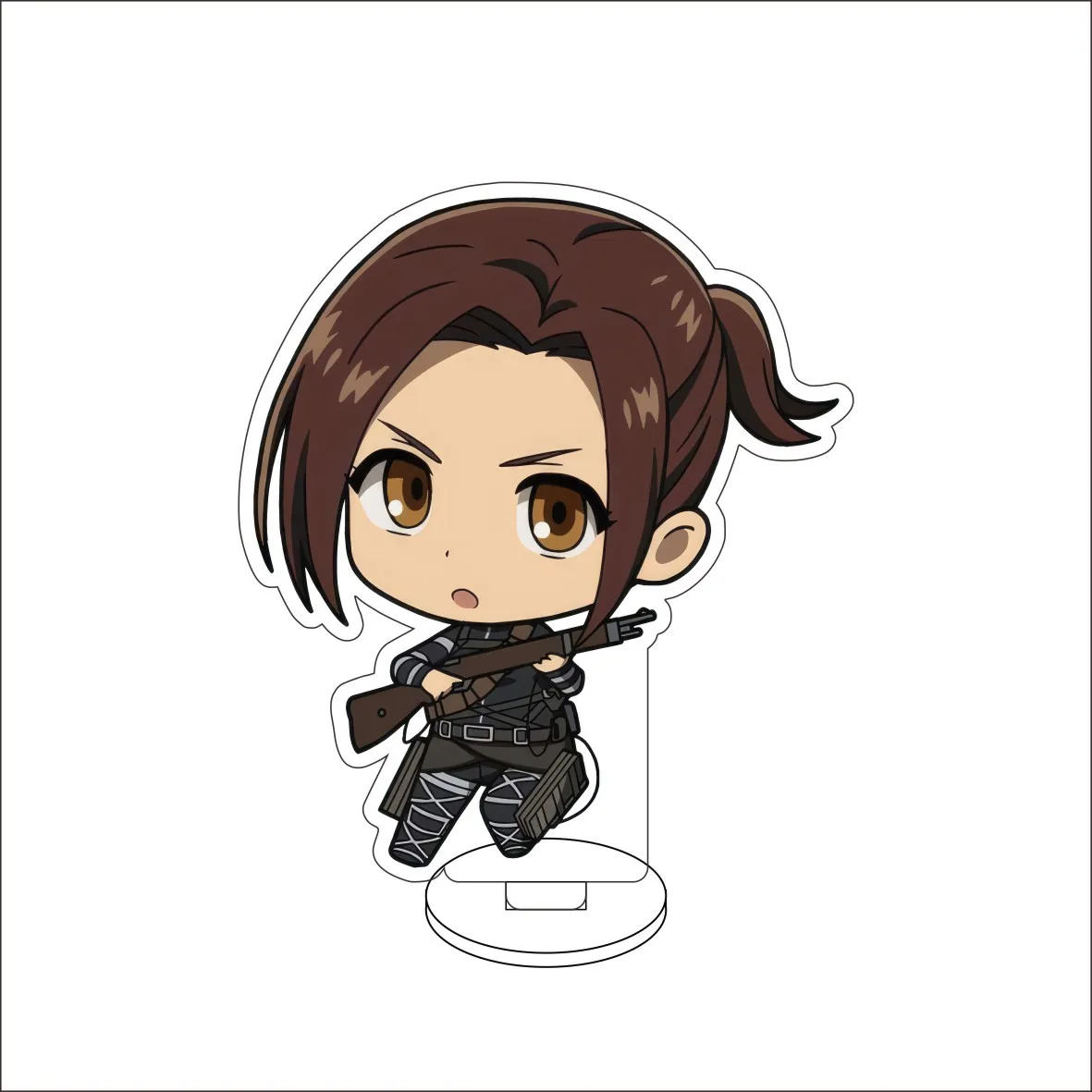 10CM Anime Attack on Titan Ere - Figma Stand Set ulasan dan harga