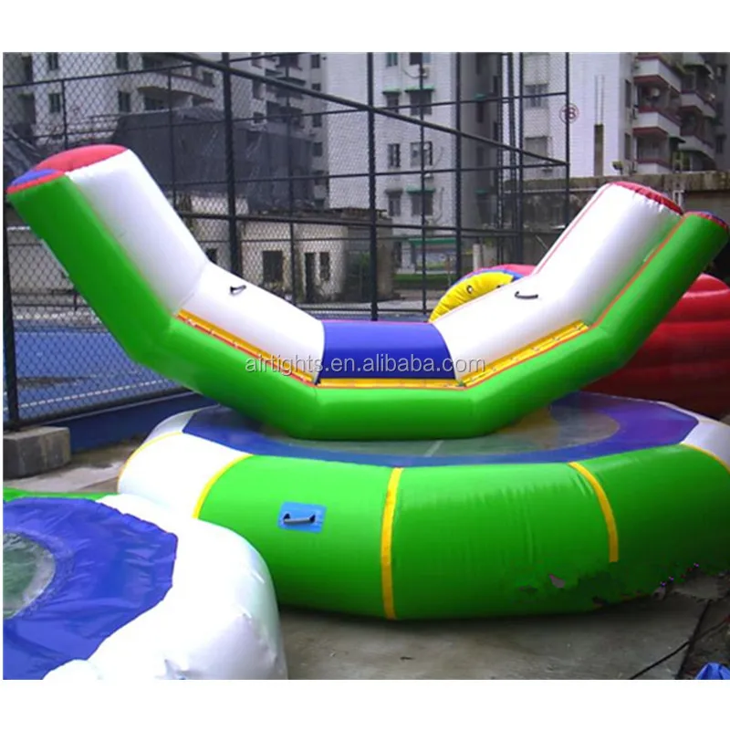 0.9mm PVC Water Inflatables, Inflatable Water Trampolines