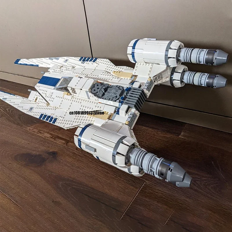 Nouveau personnalisé 3005 pièces star bataille film MOC UCS u-wing modèle de chasseur spatial bricolage idées créatives enfant jouet assemblage Puzzle cadeau d'anniversaire