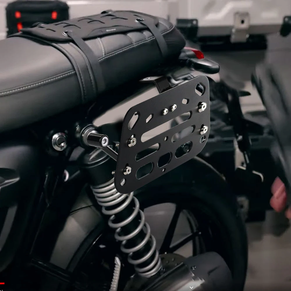 

Fit For Triumph Speed Twin 1200 2019-2022 2023 2024 2025 Motorcycle Saddlebag Bracket Support Racks Pannier Racks Side Carrier