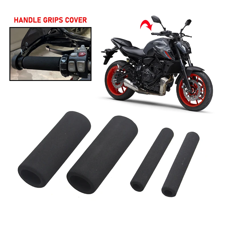 

​For YAMAHA MT03 MT07 MT09 FZ07 FZ09 MT-03 MT-07 MT-09 MT-10 MT Motorbike Anti Vibration Handle Bar Foam Comfort Slip Over Grips