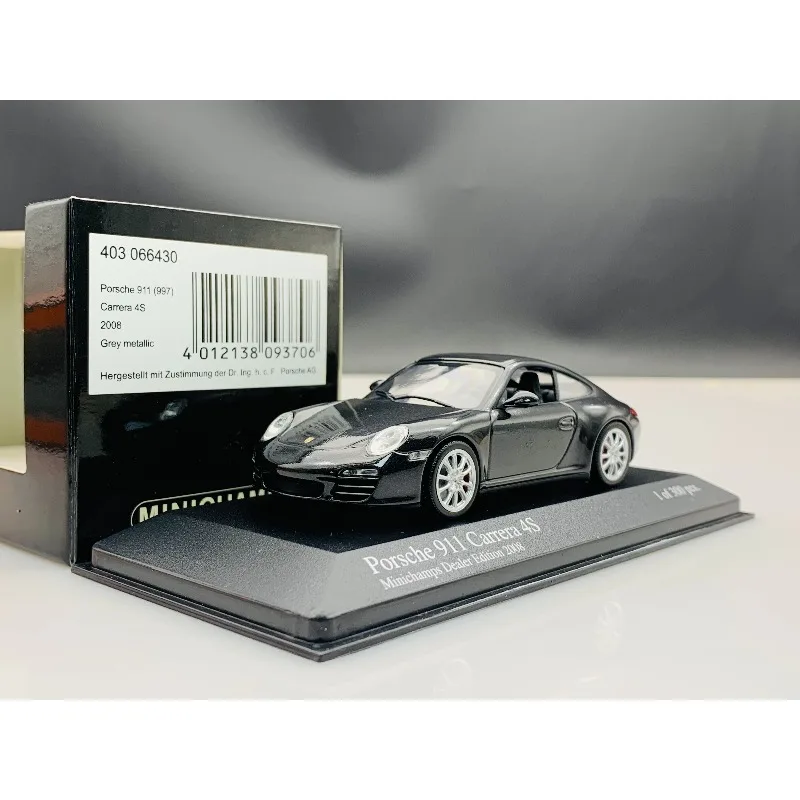 Diecast MINICHAMPS 1:43 Scale 911 997 CARRERA 4S Alloy Car Model