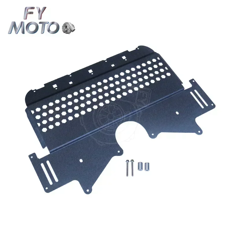 Black Oil Cooler Shield For BMW G80 M3 G82 M4 Hexagonal Hole