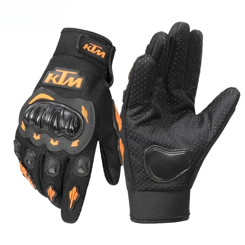 

New Original KTM Motorcycle Gloves Men Four Seasons Racing Motocross Gloves Waterproof Breathable motorbike gloves Guantes Moto