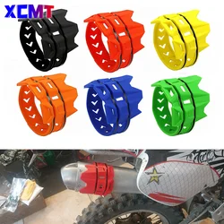 Exhaust Tail Pipe Protector Cover Guard For KTM EXC EXCF XC XCF XCW SX SXF TPI SIX DAYS 125 200 250 300 350 450 500 Universal