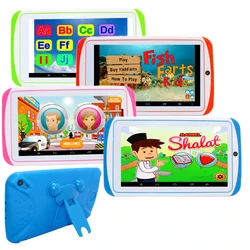 Google Play 7 ''E98 Android 10,0 Kinder Tablet PC Quad Core 1GB RAM 16GB ROM All winner A133 Netbook 1024 x600ips mit Silikon hülle