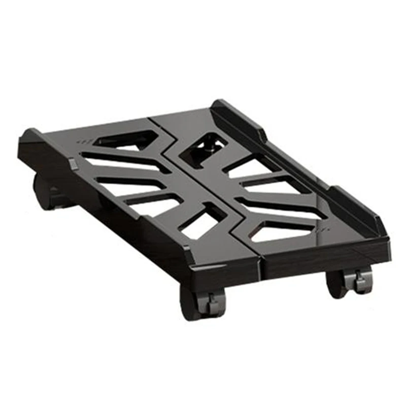 Computer Tower Stand Adjustable Mobile CPU Stand CPU Holder PC Tower Stand With Rolling Caster Wheels Riser Stand