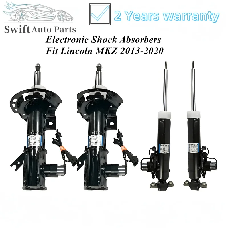 

4X передние задние левые и правые амортизаторы для Lincoln MKZ Ford Fusion 2013-2020 ASH24635, EG9Z18125L, ASH24651, DG9Z18198A