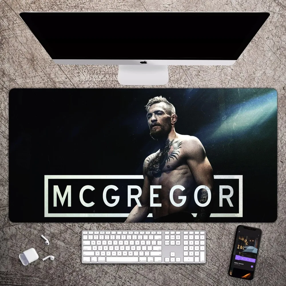 C-Conor M-McGregor Mousepad Large Gaming Compute Gamer PC Keyboard Mouse Mat