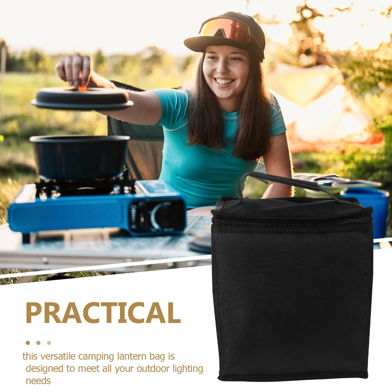 

Outdoor Gas Canister Storage Bag Foldable Portable Propane Cylinder Carrier Pouch For Camping Hiking Backpacking Grill