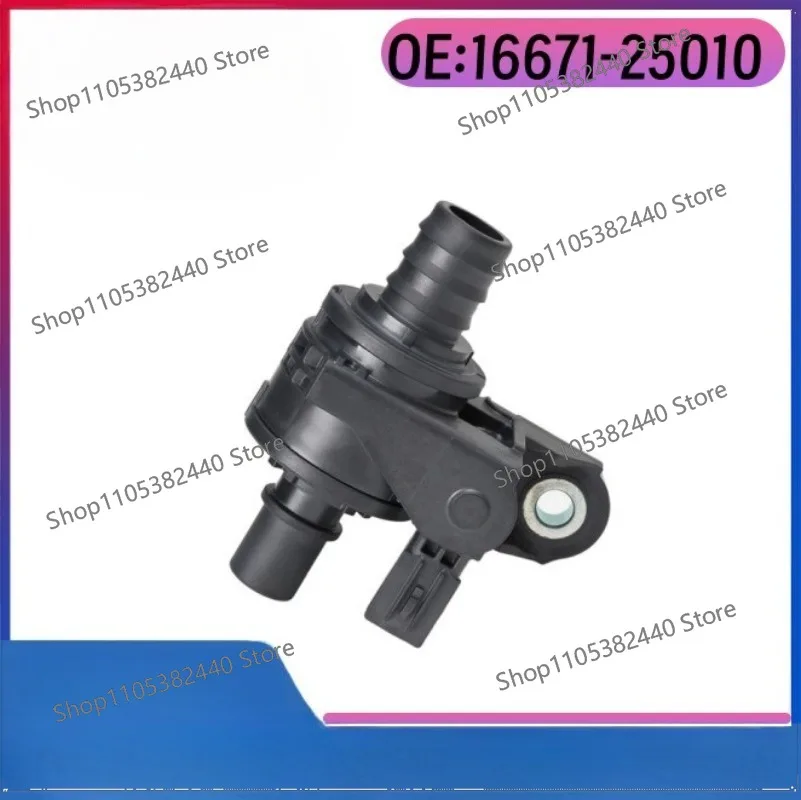 16671-25010 Coolant Water Control Valve, Replacement Cooling Fluid Bypass Valve for 18 Camry