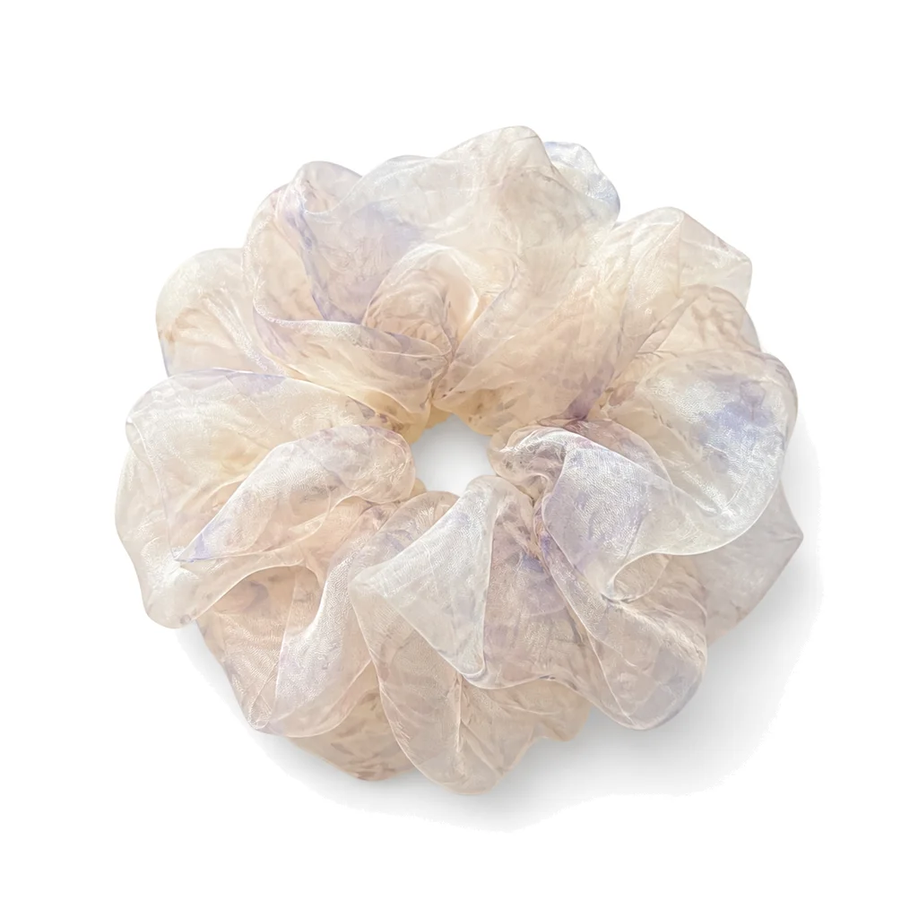 handmade-pattern-single-layer-scrunchie-handmade-elastic-hair-tie-for-ponytail-and-bun-soft-gathered-hair