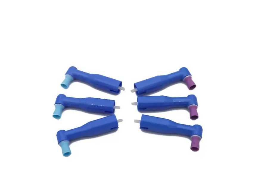 

100Pcs/Box Dental Disposable Prophy Angles Soft/Hard Head Dental Polishing Cup for Universal Straight Low Speed Handpieces