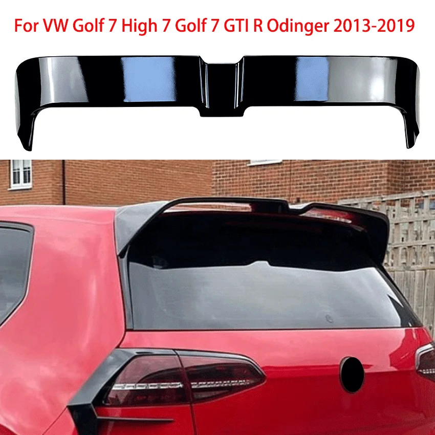 

For VW Golf 7 High 7 Golf 7 GTI R Odinger 2013-2019 Car Tail Wing Roof Trunk Spoiler Fixed Wind Wing Body Exterior Spolitter Kit