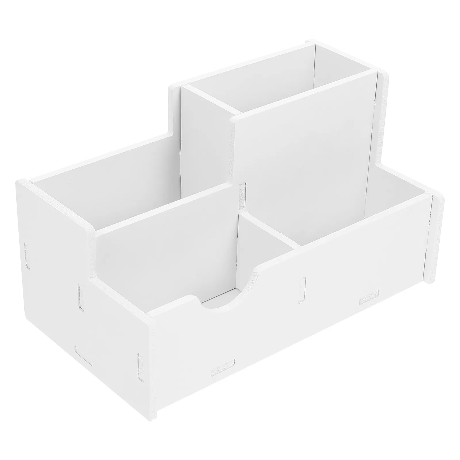 1Pcs Multi-Partition Pen Storage Box Desktop Organizer for Pens Pencils Markers Household Sundries Classification